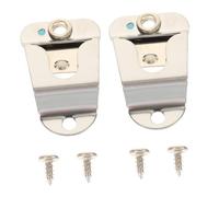 HONITANO 2 set Supporto Microfono Metallico per Radio Cb con Viti Clip Sospensione per Microfono Manuale Accessorio Montaggio Veicolo Compatibile