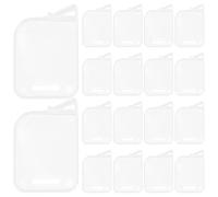 HONITANO 20 Divisori in Plastica per Frigorifero - Divisori Trasparenti per Congelatore per Riporre Gli Oggetti Sulla Porta Del Frigorifero - Piastra Divisoria per Mensole per Esposizione di Bevande