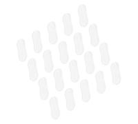 HONITANO 20 pezzi Kit Paraurti Sedile Wc Trasparente Antiscivolo e Silenzioso per Attacco Bidet Cuscinetti Ricambio per Copri Water Accessori Bagno Sicuri e Confortevoli