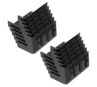 HONITANO 20 pezzi Protezione Angolari per Valigia in Plastica Resistente Copertura Decorativa per Bordi Casse Acustiche e Scatole Angolari Protettivi Antiusura per Viaggiatori e