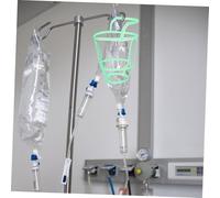 HONITANO 20 pezzi Rete Protettiva per Bottiglie di Infusione Mediche Retine in Plastica Morbida e Non Irritante per Uso Ospedaliero e Ambulatoriale Copertura per Bottiglie Saline