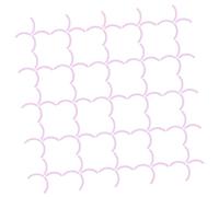 HONITANO 200 Pezzi Replacement Eyelash Curler Pads Soft Flexible Rubber Inserts Lash Curler Refills Elastic Non Slip Strips For Natural Curling