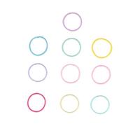 HONITANO 200Pezzi Elastici Colorati per Neonati di Fasce Elastiche per Ponytail Diverse Tonalità per Bambini Accessori Pratici per Acconciature