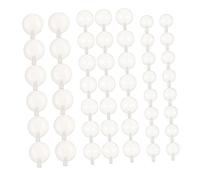 HONITANO 210 Inserti Squeaker in Plastica Resistenti per Giocattoli con Suono Chiaro Ricambi per Giocattoli per Animali Completo con Dimensioni Diverse per Riparazioni e Creazioni