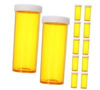 HONITANO 25pezzi Porta Medicinali Flaconi Vuoti in Pp Contenitori Per Medicinali Da Viaggio Mini Flaconi Portatili Organizzatore Per Farmaci Per Borsa e Zaino