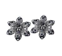 HONITANO 2pezzi Fermagli Per Capelli in Cristallo Metallico Mollette Per Capelli in Metallo Cristalli Decorazioni Per Da Donna e Ragazza