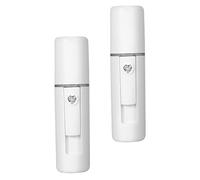 HONITANO 2pezzi Per Idratante Bianco Ricarica Usb Serbatoio Capacità e Durevole Per Della