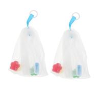 HONITANO 2pezzi Sacchetti Esfolianti Per Sapone Rete Per Pulizia Viso Piccole e Leggere Per Creare Bubbles e Mantenere La Liscia e Brillante