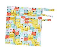 HONITANO 3 Pezzi Set di sacchetti per pannolini borsa bagnata sacchetto sigillato a prova di umidità borsa per pannolini custodia per pannolini membrana impermeabile in tpu