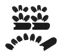 HONITANO 3 Set Poggiadito per Sassofono in Silicone Nero per Sassofono Contralto e Tenore Supporto Palmare e Protezione Tasti Laterali per Pratica e Ensemble