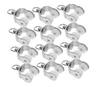 HONITANO 30 Pezzi Silent Curtain Track Rollers With Hooks For Ceiling Curtain Rail High Load Capacity Carrier Wheels For Heavy Drapes