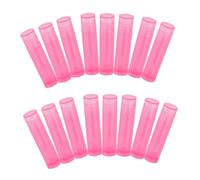 HONITANO 30 pezzi Tubi per Rossetto Vuoti Rosa Trasparenti Contenitori Refill per Lucidalabbra Te Tubi per Balsamo Labbra DIY Design per Attività Gruppo e Progetti Creativi
