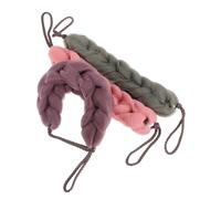 HONITANO 3pezzi Panno Per Bagno Esfoliante Pz Spugna Da Bagno Per Corpo in e Luffa Intrecciata Scrubber Per Schiena e Spalle Strumento Per Scrub Del Corpo Per e Viaggio