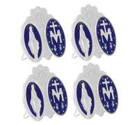 HONITANO 4 Di Targhe Smaltate Per Interni Per La Casa Artigianali Decorazioni Per La Scrivania Minimaliste Pieghevoli Retò