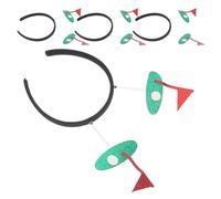 HONITANO 4 Fasce per Chioma Sportive da Donna Fermaglio a Forma di Pallina da Golf Accessori per Eventi Sportivi e Feste di Golf Fasce Traspiranti e Leggere per Ragazze e Cosplay