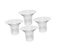 HONITANO 4 Inserti Flangia in Silicone per Tiralatte Indossabile Antiusura e Durevoli Accessori Sicuri e Compatibili per Pompa Elettrica e Manuale Design Semplice e Funzionale
