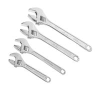 HONITANO 4 Pezzi Chiavi Regolabili Multiuso in Ferro Robusto Pinze Regolabili Attrezzi Portatili per Idraulici e Riparazioni Industriali e Domestiche