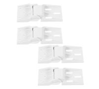 HONITANO 4 Pezzi Kit Cerniere Pieghevoli per Congelatore Accessori Resistenti per Porta Frigorifero Rv Sostituzione Facile e Sigillatura Ermetica Supporto Durevole per Freezer Verticale