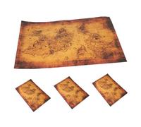 HONITANO 4 Pezzi Mappa del Pirata in per Gioco d Educativo per Feste e Caccia al Stimola Pensiero Strategico e Collaborazione