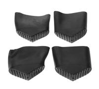 HONITANO 4 pezzi Piedini Antiscivolo per Scale in Gomma Coperture Protettive Resistenti e Spesse per Piedi Scala Aumentano Stabilità e Sicurezza su Pavimenti in Piastrelle e Moquette