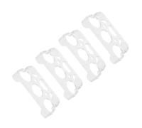 HONITANO 4 pezzi Portauova Frigorifero Contenitori Uova in Plastica Scomparti Organizer da Elegante e Salvaspazio per Conservazione Ordinata