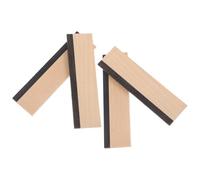 HONITANO 4 Pezzi Selle Ponte Chitarra Acustica in Legno Naturale Compatibile Dobro e Chitarre Tavola Armonica Facile Installazione Te per Riparazione e Upgrade Stabile