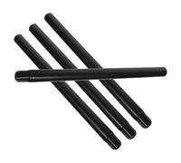 HONITANO 4 Set Connettore per Lampioni da Giardino, Prolunga Nero Abs