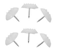 HONITANO 400pezzi Piedini Per Sedie in Plastica Spesso Pz Cuscinetti Per Mobili Per Gambe Di Tavoli e Sedie Protezioni Per Pavimenti in Legno Duro Piastrelle e Moquette Riducono Urti e Rumo