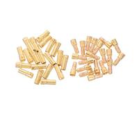 HONITANO 40Set Connettori Banana Maschio Femmina Plug Bullet per Fili Motore Esc Rc Auto Elicotteri Flessibili e Resistenti