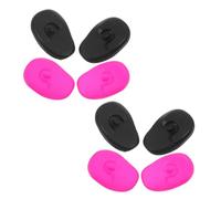 HONITANO 4paia Copriorecchie in Silicone Per Tinture Protezione Termica e Chimica Riutilizzabili Per e Domestico Facile