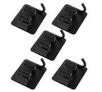 HONITANO 5 Ganci Per Scopa Da Parete Gancio Per Scopa Da Parete Nero