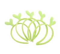 HONITANO 5 Pezzi Centezza Di Testa Fascia a Tema Vegetale Accessori Per Vegetali Fasce Per Feste Fascia Per Lo Yoga Della Spa Yoga Spa Headss Spa Beauty Hairband Verde Poliestere
