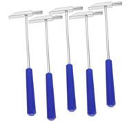 HONITANO 5 pezzi Martello da Campeggio Mini Martello Portatile in con Antiscivolo Ammortizzante Strumento Pratico per Picchetti Outdoor Resistente e Compatto