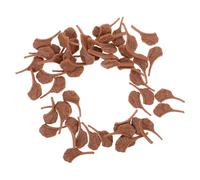 HONITANO 50 Miniature Fake Beef Steak Decor Realistic Artificial Meat Props For Kitchen Display Dollhouse Accessories Photography And Market Scenes