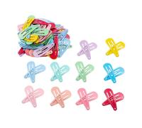 HONITANO 50 pezzi Mollette Bambina Colorate Candy Clip Fermagli Antiscivolo per Bambine e Neonate Accessori Carini e Facili da Usare