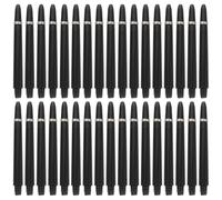 HONITANO 50 Set di Steli Filettati con Punta Morbida Nera Steli per Freccette in Nylon Accessori