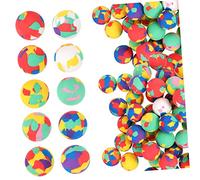 HONITANO 50pezzi Palle Rimbalzanti Colorate Eva per Palline Antistress Decorative e Divertimento Sicure e Morbide per attività Ricreative e Regali per