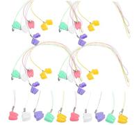 HONITANO 50pezzi Scatola per Denti da Latte Ragazzo Ragazza Contenitore Salva-denti Piccolo Porta Ricordi Dentini Perduti Custodia Multiuso per Cimeli Organizer Sicuro e Compatto