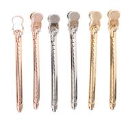 HONITANO 6 pezzi Clip per in Fermagli Becco d Anatra per Acconciature con Colori Eleganti Oro Bianco K Rosa per Donna Accessori Salone e Te