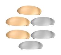 HONITANO 6 Pezzi Fermagli Ovali in Metallo Francese per Clip Eleganti Oro e Accessori Raffinati per Matrimoni Feste e Formali