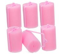 HONITANO 6 Pezzi Sponge aria colpi morbidi per dormire per la frangia parrucchiere per per frangia piccolo a rulli rosa