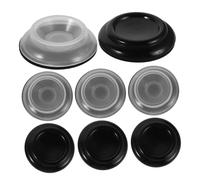 HONITANO 8 Pezzi Piano Caster Cups in Abs Silent Floor Protectors With Non Slip Cushion Noise Reduction For Hardwood Tile And Carpet Floors
