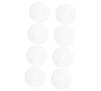 HONITANO 8pezzi Copritasti Trasparenti Per Chitarra Elettrica Sostituzione Unghie Piede Pedalboard Accessori Effetto Facili Da Installare e Riparare