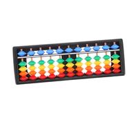 HONITANO Abaco Educativo Colorato con Perline di Difficoltà Plastica Resistente per Apprendimento Aritmetico per Scuola e attività Domestiche di Matematica