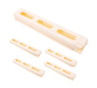 HONITANO Accessori per Domino Treno Messicano 5 Pezzi Rastrelliere e Impilatore, Set Porta-domino Meccanismo Ponte e Rampa, Gioco da Tavolo per Famiglie