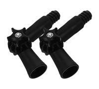 HONITANO Adattatore Angolare per Asta di Prolunga 2 Pezzi Attacco Filettato Compatibile Spazzole per Pulizia Vetri Tergivetro e Spolverini Estensione per Pulizia di Finestre Alte e