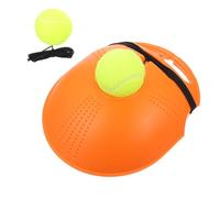 HONITANO Allenamento Tennis con Base e Palline Elastiche Kit Autoallenamento Tennis Resistente ed per Esercizi Individuali Strumento e Portatile