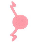 HONITANO Allenatore di Sorriso in Silicone Rosa per Donna, Esercitatore Labbra per Tonificare e Allenare i Muscoli Facciali, Correttore del Sorriso Pratico e Compatto