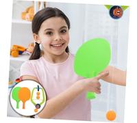 HONITANO Allenatore Tennis Tavolo Regolabile per Indoor Appeso Dispositivo Pong con Racchette e Palline Strumento Training Adatto Casa e Scuola