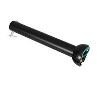HONITANO Asta di Prolunga per Ventilatore Soffitto con Sfera in Alluminio Nera Barra di Collegamento Invisibile per Estensione